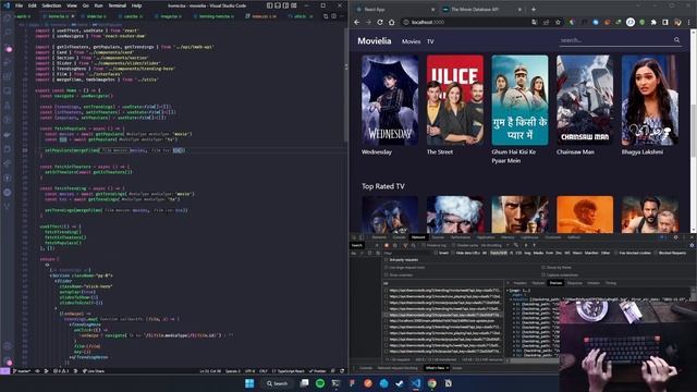 Build Movie App using React + Tailwind смотреть онлайн
