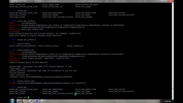 Deploying a Azure Virtual Machine through Python Simple Azure смотреть онлайн