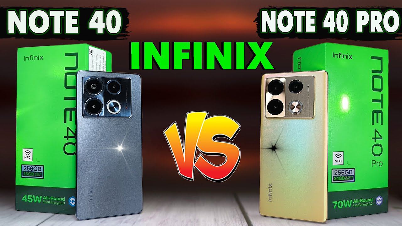 Сравнение Infinix Note 40 и Infinix Note 40 Pro | Не ОШИБИСЬ с выбором смотреть онлайн