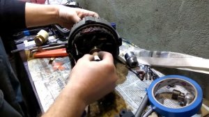 Ремонт генератора. Замена коллектора генератора Valeo.