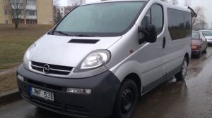 осмотр опель виваро. хлам.