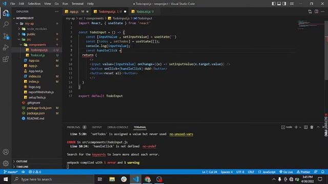 React Todo List App Tutorial - Beginner React JS Project Using State Hooks смотреть онлайн