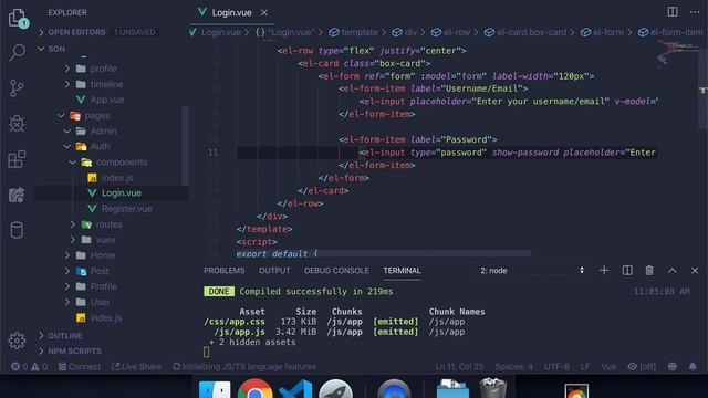 #Laravel how to make a social network with #Vue | Login Form смотреть онлайн