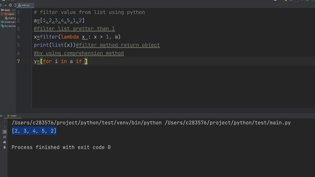 filter values from list in python | python | tutorial | interview question смотреть онлайн