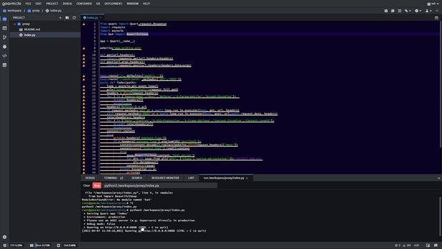 Setup proxy server on goorm смотреть онлайн