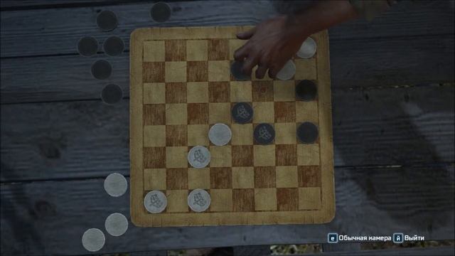 Assassin's Creed 3. Играем в шашки. 5 партия. смотреть онлайн
