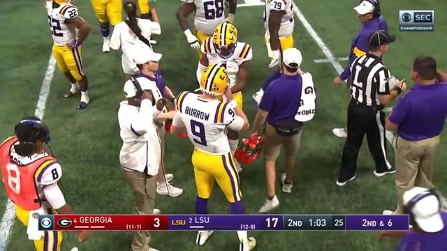 2019 SEC Championship Game | #2 LSU vs #4 Georgia смотреть онлайн