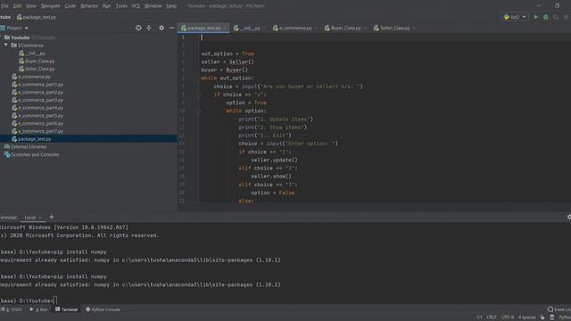 Python packages | Python for beginners| Implementation in Actual Project смотреть онлайн