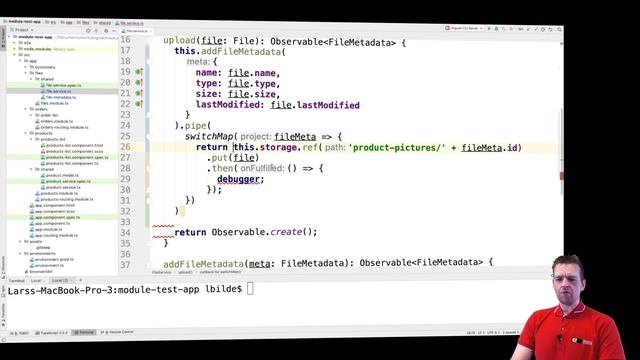 Advanced Web Apps 2019 Angular | S1P33 | Switchmap to save metadata and then file смотреть онлайн