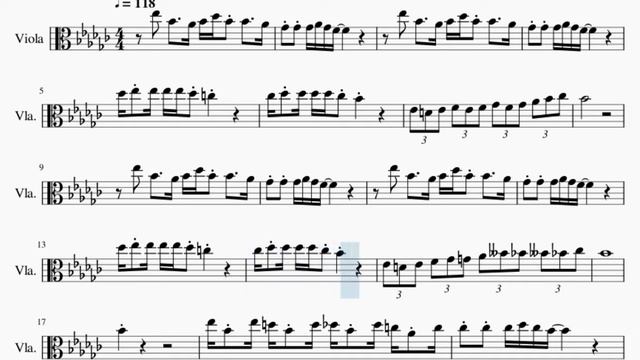 Viola Sheet Music: How To Play Betty Boop (Blan Kato Remix) By Charlie Puth