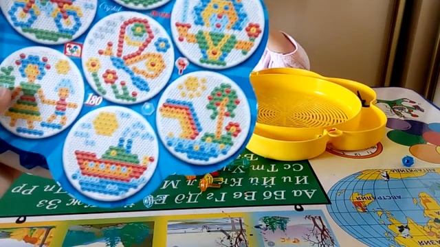 Собираем мозаику||видео для детей,очень интересная мозаика для деток
