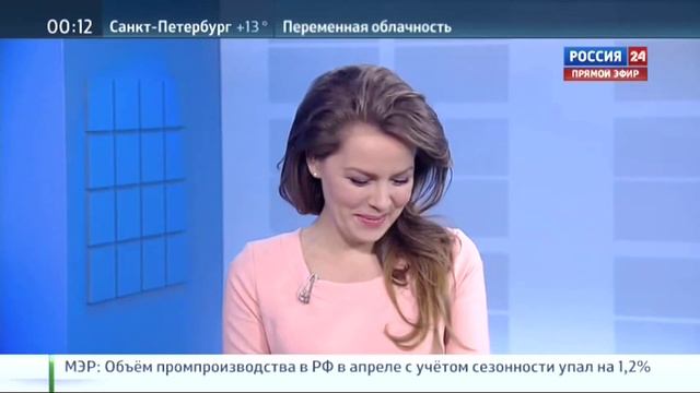 Екатерина Грачёва , ведущая России-24 , рассмеялась от слов про " некомпетентную обезьяну " ))) смотреть онлайн