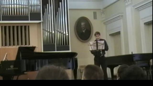 Ганапольский Александр Ф-но: Евгений Дашак Е.Бозза Кларибель смотреть онлайн