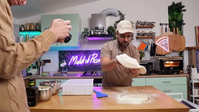 PIZZA NAPOLETANA ALTA IDRATAZIONE IN SOLE 3 ORE! come impastare in planetaria + prova N3 Effe ovens смотреть онлайн