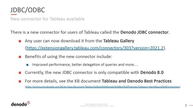 Denodo Platform 8.0 January 2022 Update - JDBC & ODBC, Scheduler and Solution Manager Enhancements смотреть онлайн