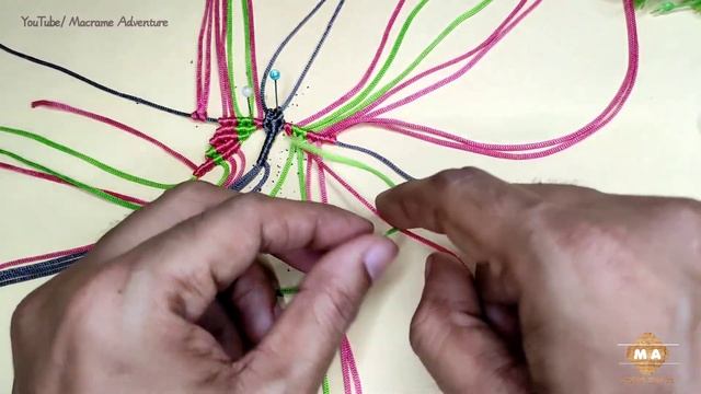 DIY Handmade Macrame Butterfly смотреть онлайн