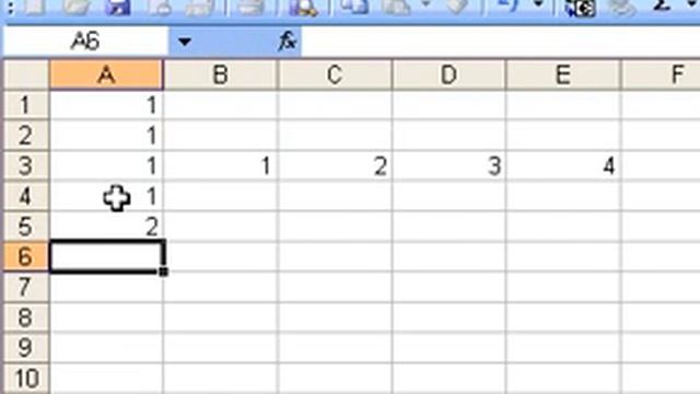 Microsoft Office Excel 2003 Create a multiplication table смотреть онлайн
