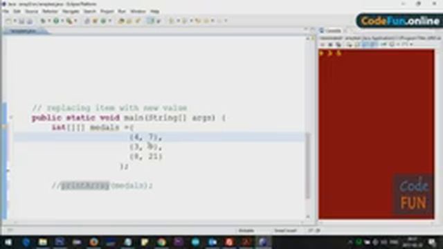 Java Multidimensional Array with examples смотреть онлайн