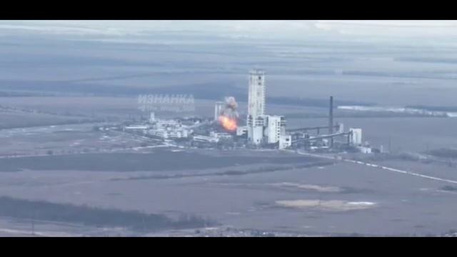 Видео удара ВКС России по шахте «Южнодонбасская №3» смотреть онлайн