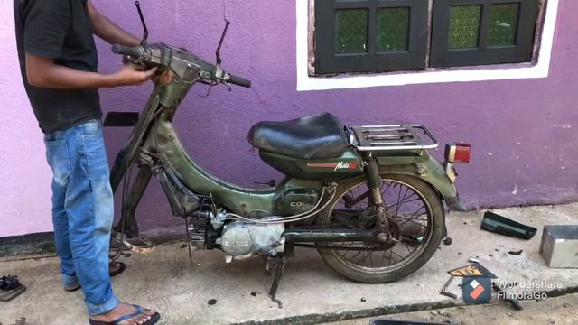 yamaha mate v50 modified смотреть онлайн