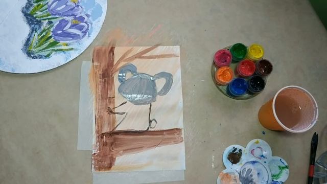 МАЛЫШ КОАЛА. Рисуем Коалу для настроения с детьми. Краски гуашь. смотреть онлайн