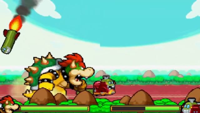 Mario and Luigi: Bowser's Inside Story - All Bosses смотреть онлайн