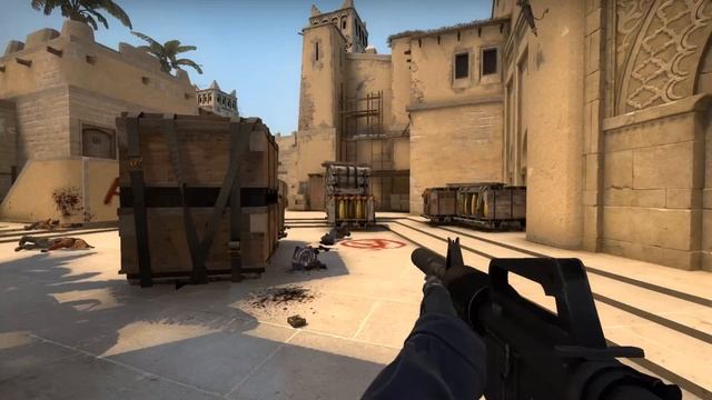 Повышаем сложность ботов, в Counter-Strike Global Offensive смотреть онлайн