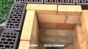 Печь барбекю своими руками , подробное видео