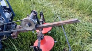 Косилка для самодельного мотоблока. Своими руками. Как это сделано