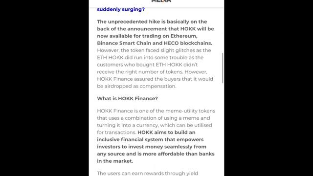 Why is Hokkaido inu(HOOK) crypto grabbing eyeballs#hokkaido#hokk#hokkrecent#hokknews смотреть онлайн