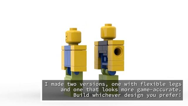 [ROBLOX + LEGO] How to build a Noob minifig смотреть онлайн