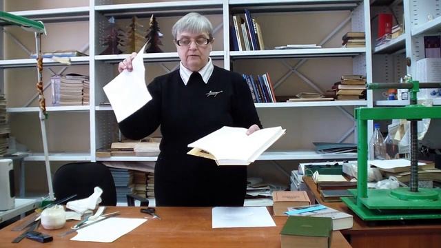 Ремонт книг в домашних условиях. Часть 1. смотреть онлайн