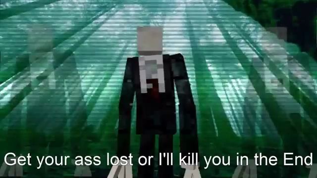 Epic Rap Battles of Minecraft Slenderman vs Enderman #2 смотреть онлайн
