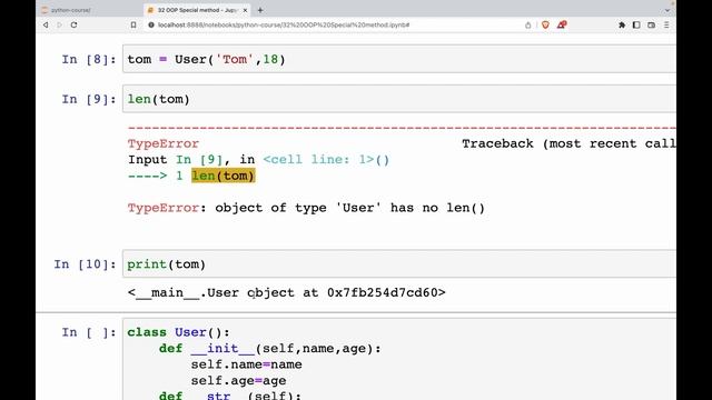 Python Complete Course #-32 Python Special Methods смотреть онлайн