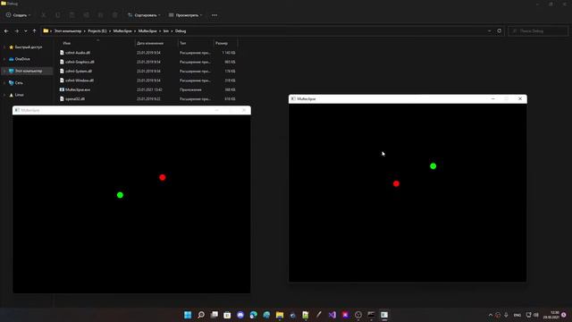 2D Game - Многопользовательская игра на технологии Sockets и написанная на C# SFML