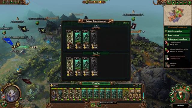 Immortal empires - Début de campagne légendaire Durthu (Elfes Sylvains) смотреть онлайн
