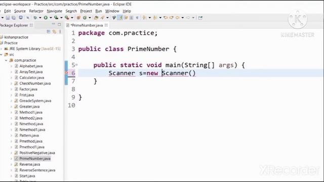 program to check given number is prime or not in java using Eclipse ide смотреть онлайн
