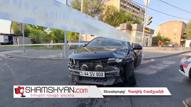 Խոշոր ավտովթար Երևանում. բախվել են Mercedes ML-ն ու Kia Forte-ն. կան վիրավորներ смотреть онлайн