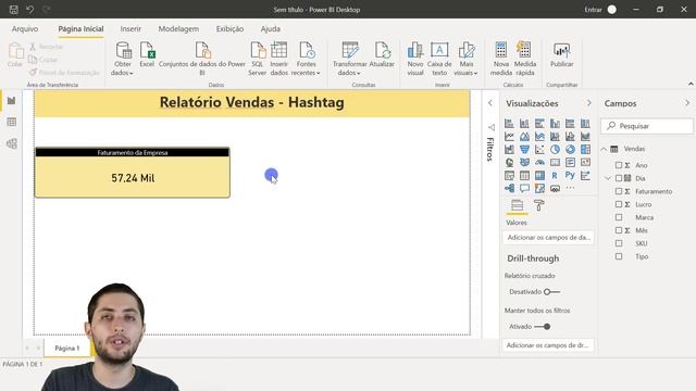 Como Criar seu Primeiro Dashboard no Power BI (Passo a passo completo) смотреть онлайн