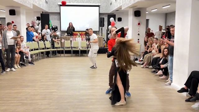 Ilya Nikolayev & Kristina Shkitina. 1st place Novice JnJ. Brazuka Dance Festival 2023 смотреть онлайн