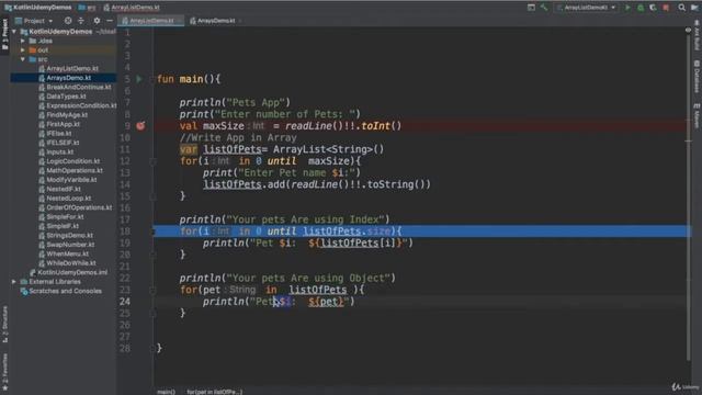 #7.4 ArrayList in Kotlin смотреть онлайн