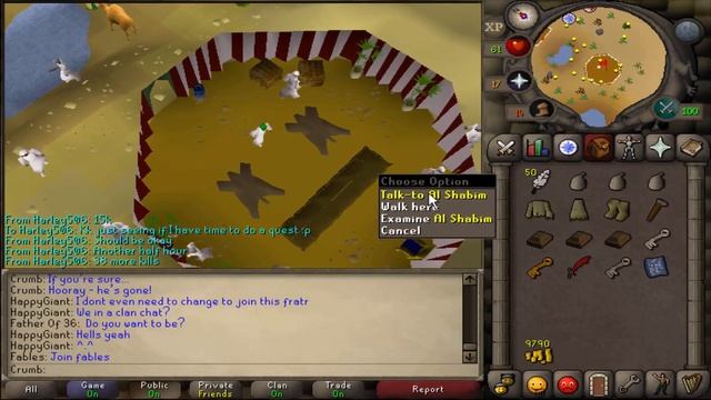 Runescape 2007 The Tourist Trap Quest Guide