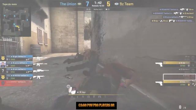 CSGO POV 9z nqz (24/17) vs The Union (Dust2) @ Grande Final Kabum Challange Especial Gaules смотреть онлайн