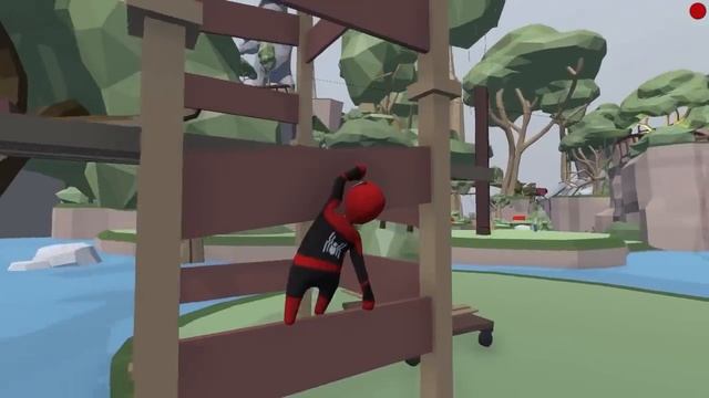 ОГРОМНАЯ КАРТА ДЛЯ ЯРОСТИ HUMAN FALL FLAT пластилиновые герои Володя Человек Паук и Железный Челове смотреть онлайн