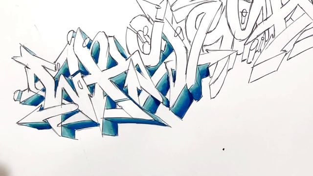 Haz esto y ya sabras hacer graffitis WILDSTYLE #graffiti смотреть онлайн