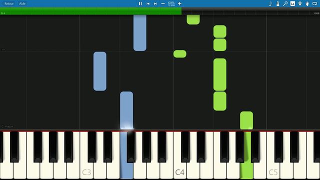 SLOW EASY piano tutorial "NOEL JAZZ", with free sheet music (pdf) смотреть онлайн