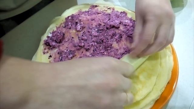 Блины. Как готовить, варианты сворачивания и начинки. смотреть онлайн