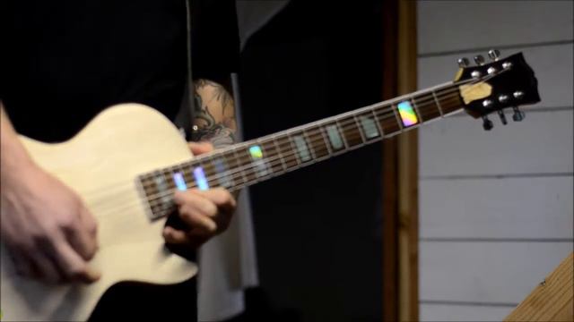 Radiohead Paranoid Android guitar play along смотреть онлайн