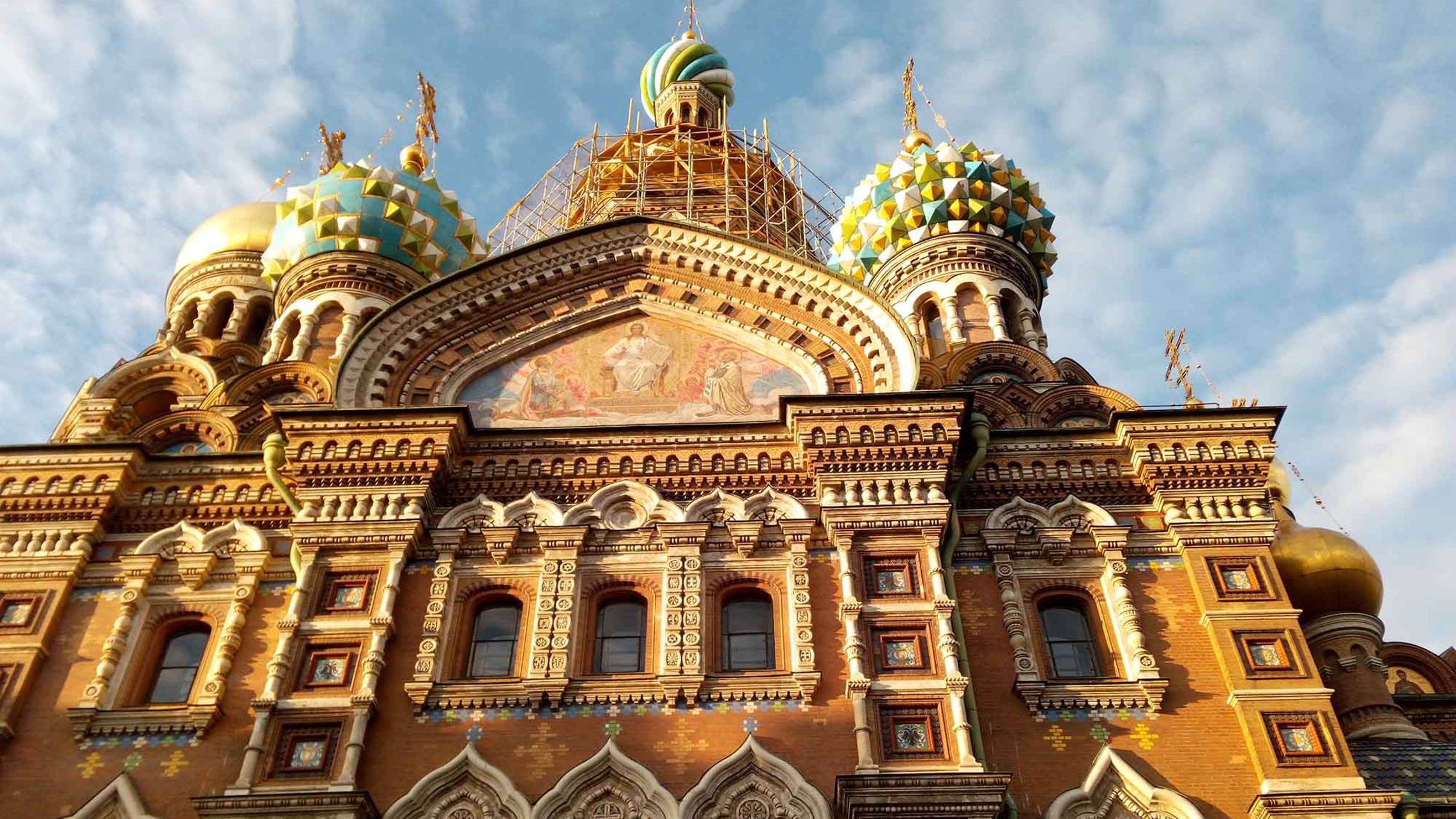 Собор Спаса на Крови в Санкт-Петербурге. Внутреннее убранство. смотреть онлайн