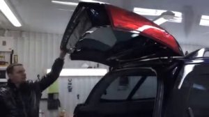 Проверка задней двери на кунге Sammitr SUV Plus V4 после замены амортизатооров
